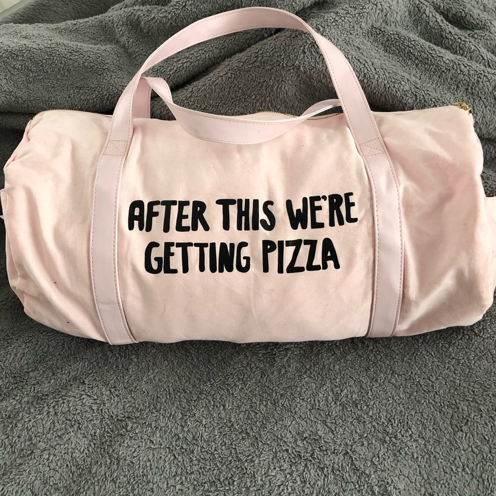 Ban.do "After This We're Getting Pizza" Gym Bag